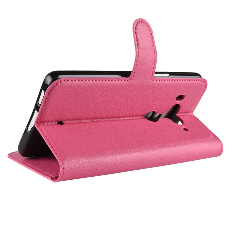 Litchi Texture Horizontal Flip Leather Case for HTC U12+, with Wallet & Holder & Card Slots