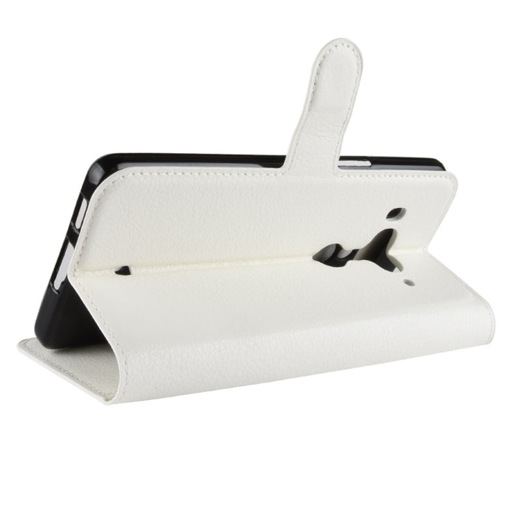 Litchi Texture Horizontal Flip Leather Case for HTC U12+, with Wallet & Holder & Card Slots