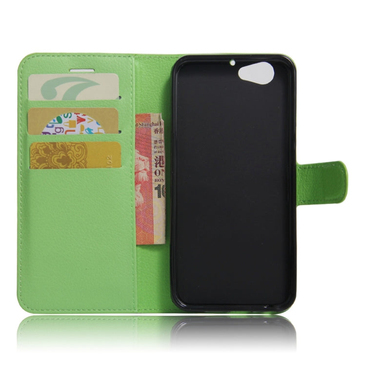 Litchi Texture Horizontal Flip Leather Case for HTC One A9s, with Wallet & Holder & Card Slots