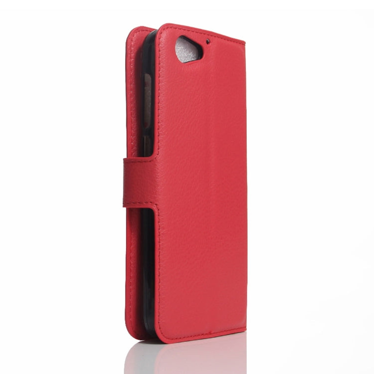 Litchi Texture Horizontal Flip Leather Case for HTC One A9s, with Wallet & Holder & Card Slots