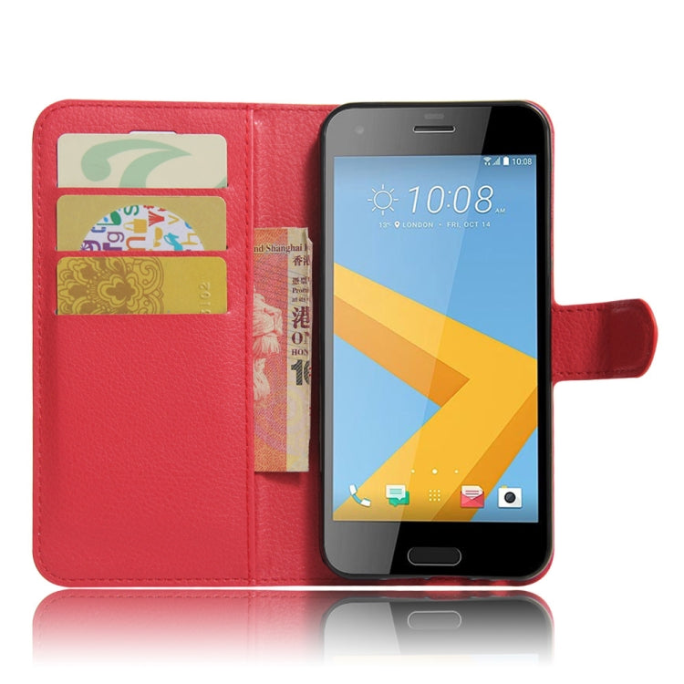Litchi Texture Horizontal Flip Leather Case for HTC One A9s, with Wallet & Holder & Card Slots
