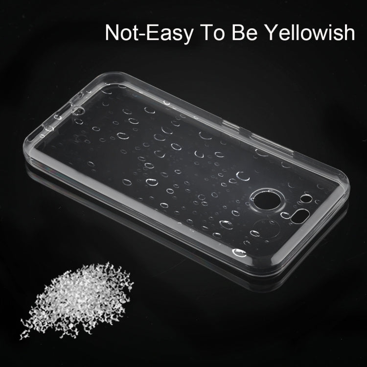 50 PCS 0.75mm Transparent TPU Case for HTC 10 EVO