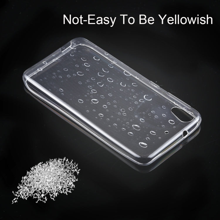 0.75mm Transparent TPU Case for HTC Desire 628