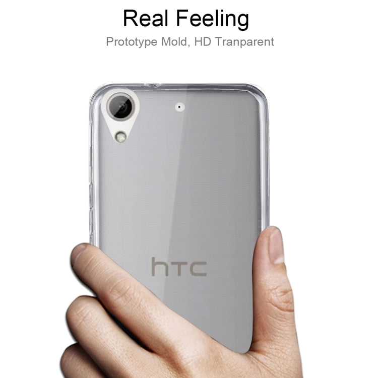 0.75mm Transparent TPU Case for HTC Desire 626