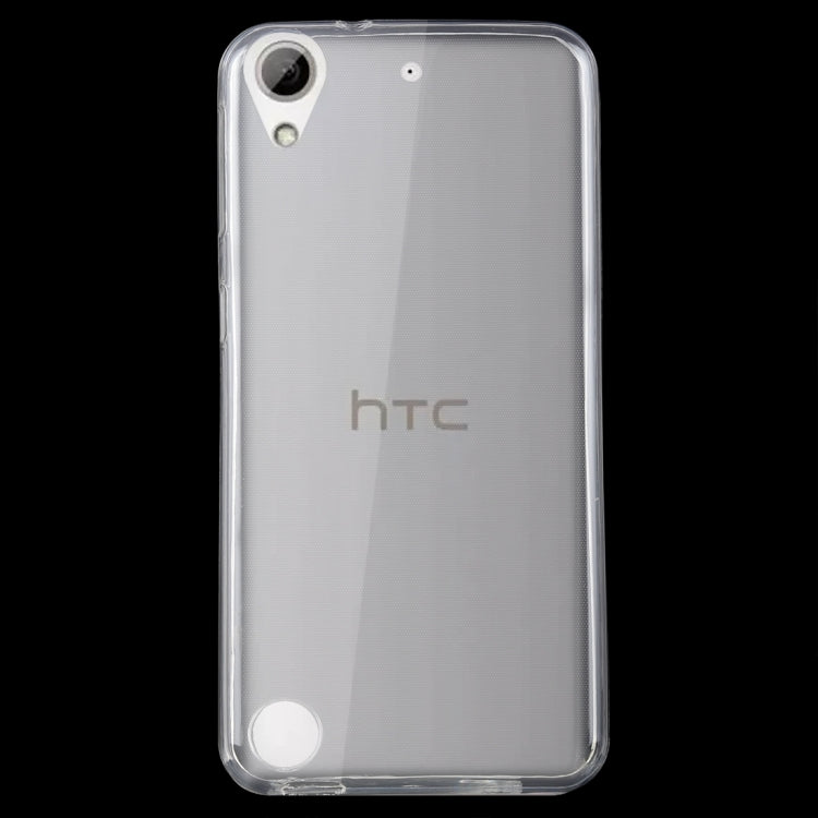 50 PCS 0.75mm Transparent TPU Case for HTC Desire 626