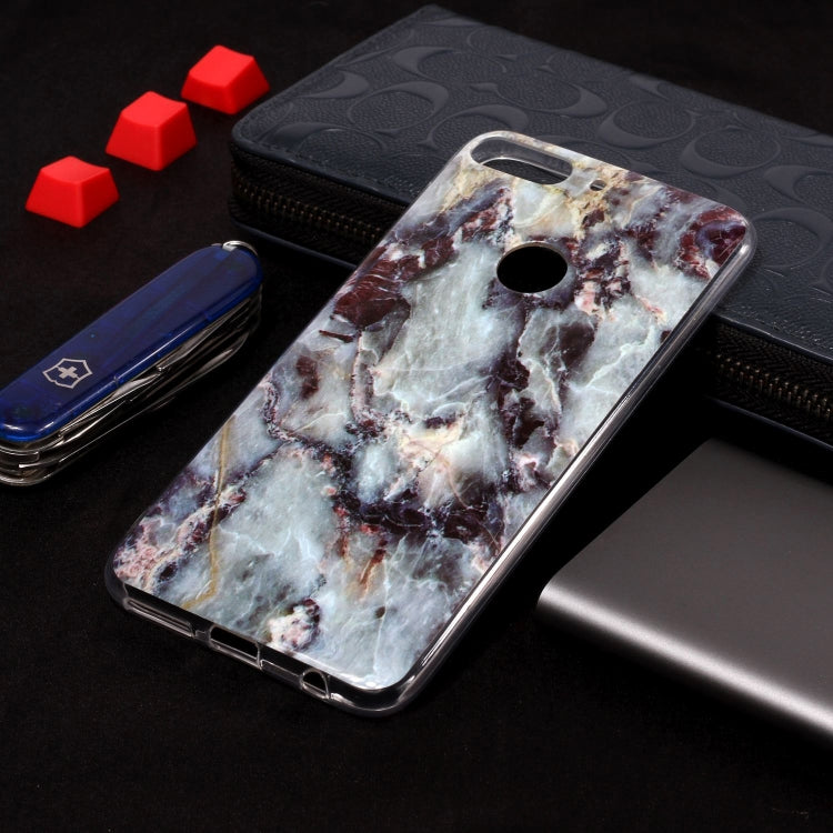 Marble Pattern Soft TPU Case For HTC Desire 12 Plus