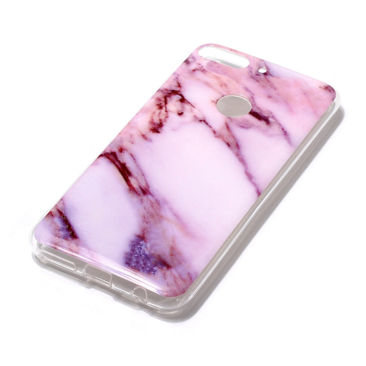 Marble Pattern Soft TPU Case For HTC Desire 12 Plus