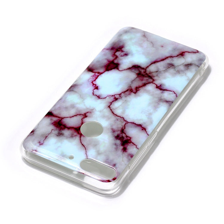 Marble Pattern Soft TPU Case For HTC Desire 12 Plus