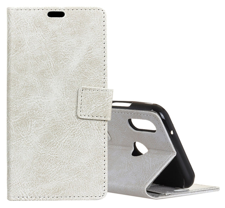 Retro Crazy Horse Texture Horizontal Flip Leather Case for HTC U12 Life, with Holder & Card Slots & Wallet & Photo Frame