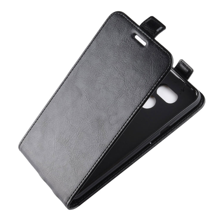 R64 Texture Vertical Flip Leather Case for HTC Desire 12S, with Card Slots & Photo Frame