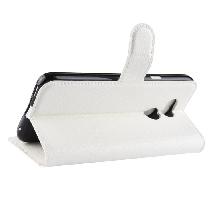 Litchi Texture Horizontal Flip Leather Case for HTC Desire 12S, with Wallet & Holder & Card Slots