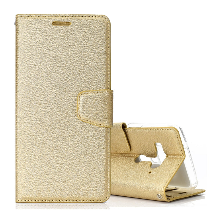 Silk Texture Horizontal Flip Leather Case for HTC U12+, with Holder & Card slots & Wallet & Photo Frame