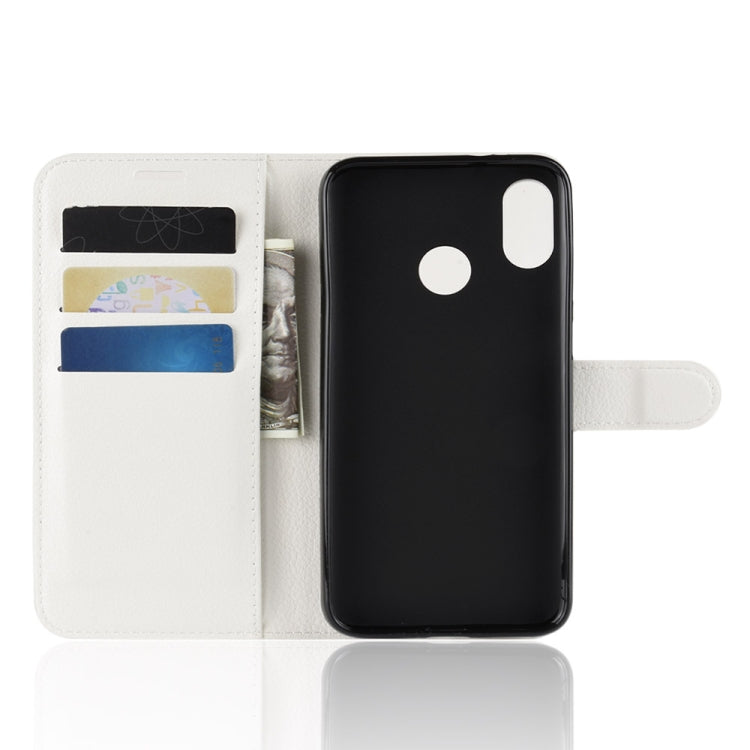 Litchi Texture Horizontal Flip Leather Case for HTC U12 life, with Wallet & Holder & Card Slots