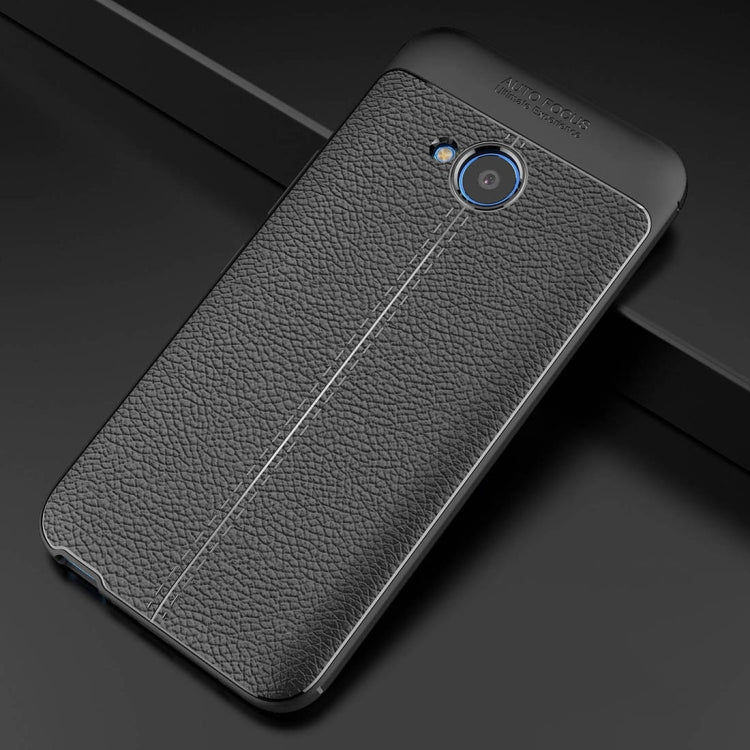 For HTC U11 Life Litchi Texture Soft TPU Protective Back Cover Case