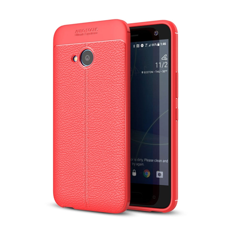 For HTC U11 Life Litchi Texture Soft TPU Protective Back Cover Case
