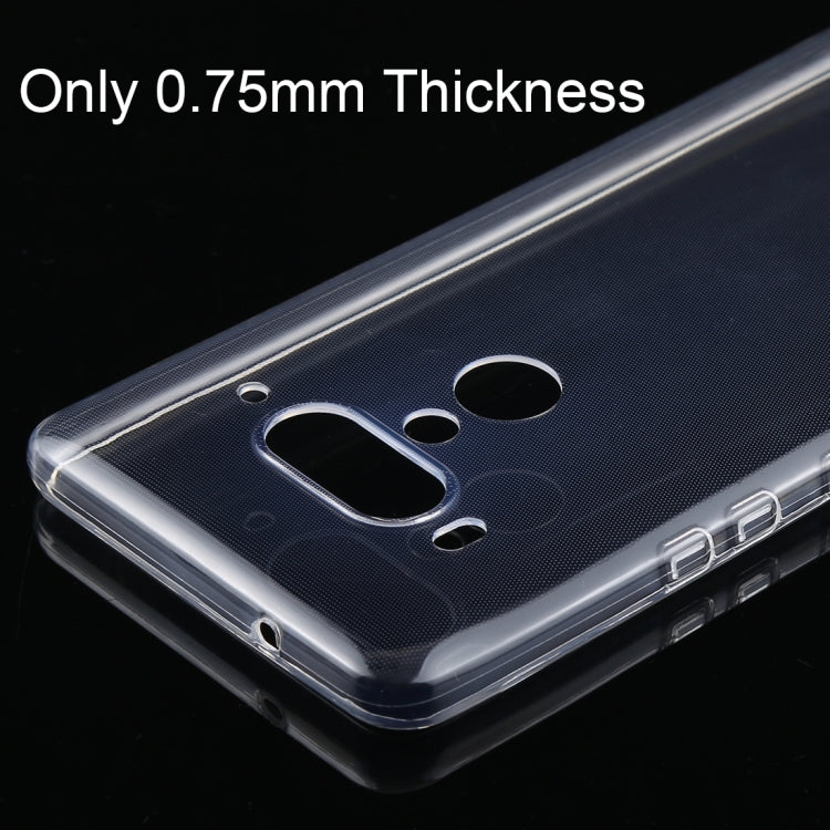 Shockproof TPU Protective Back Case for HTC U12+(Transparent)