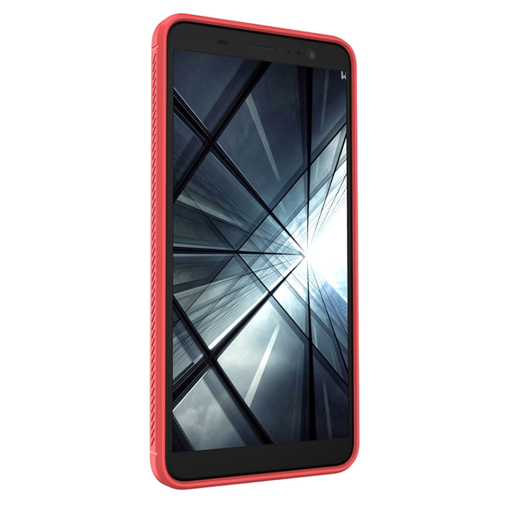 Lenuo Leshen Series for HTC U11+ TPU Litchi Texture Dropproof Protective Back Cover Case