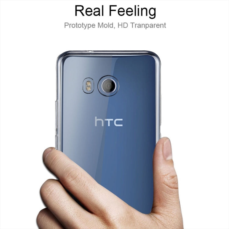 0.75mm Transparent TPU Case for HTC U11