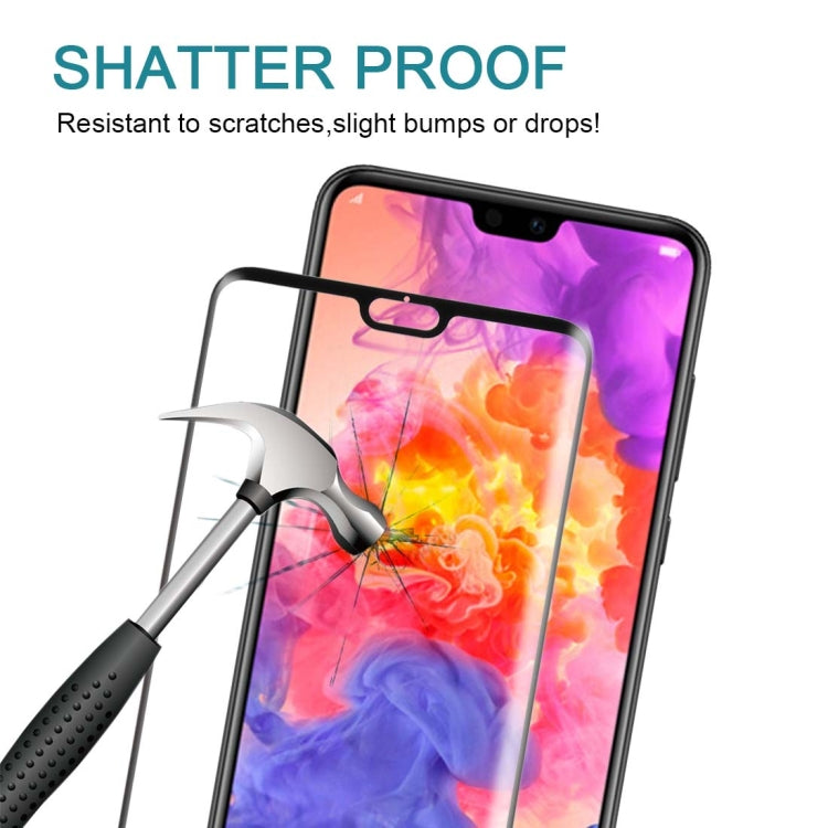 For Huawei P20 Pro 0.3mm 9H Surface Hardness 3D Full Screen Tempered Glass Film