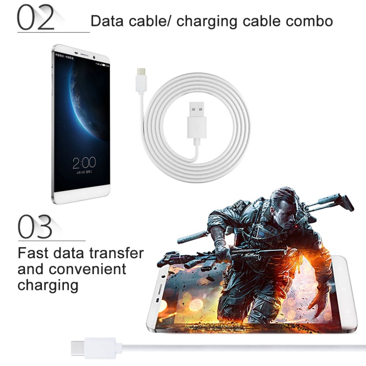 HAWEEL 1m USB-C / Type-C to USB 2.0 Data & Charging Cable