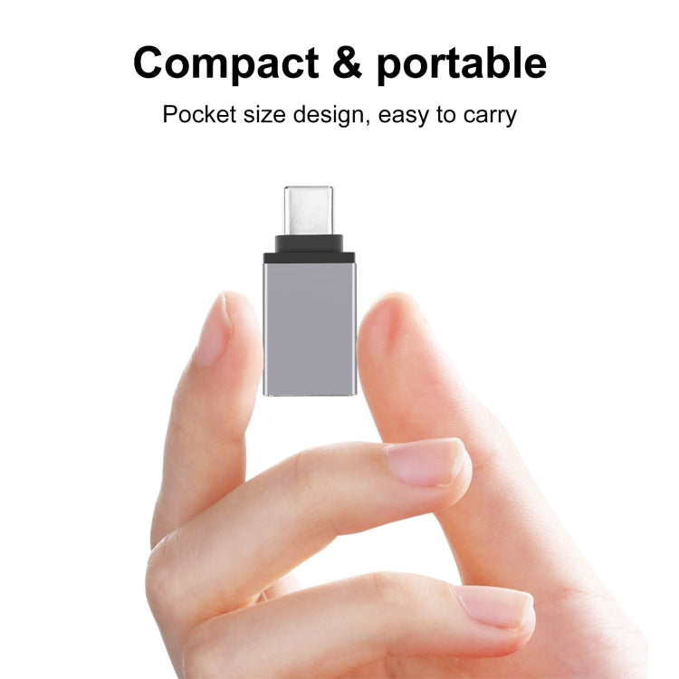 HAWEEL USB-C / Type-C Male to USB 3.0 Female OTG Data Transmission Adapter