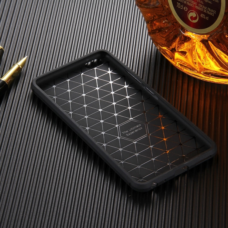 HAWEEL for Vivo X7 Plus Brushed Carbon Fiber Texture Shockproof TPU Protective Case