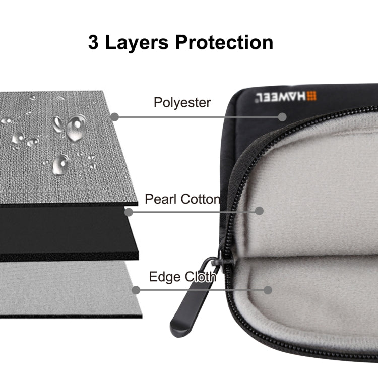 HAWEEL 15.0 inch Sleeve Case Zipper Briefcase Laptop Carrying Bag, For Macbook, Samsung, Lenovo, Sony, DELL Alienware, CHUWI, ASUS, HP, 15 inch and Below Laptops