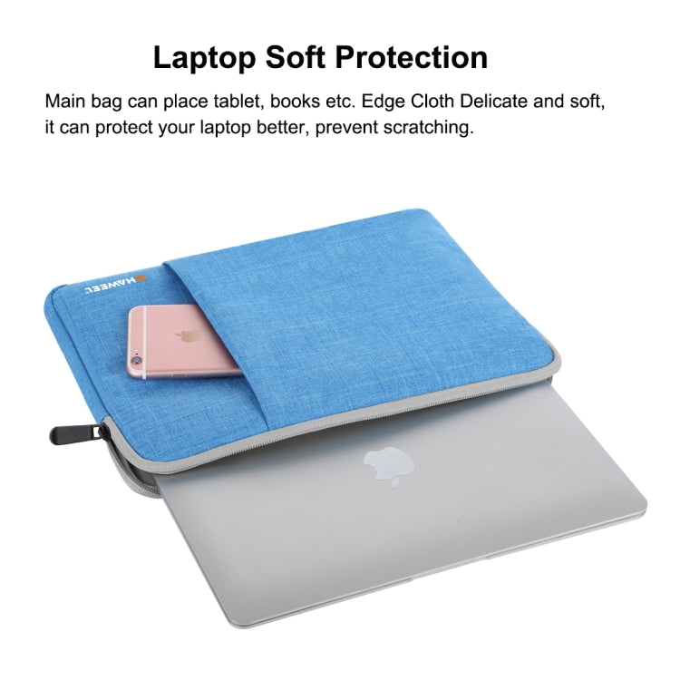 HAWEEL 15.0 inch Sleeve Case Zipper Briefcase Laptop Carrying Bag, For Macbook, Samsung, Lenovo, Sony, DELL Alienware, CHUWI, ASUS, HP, 15 inch and Below Laptops