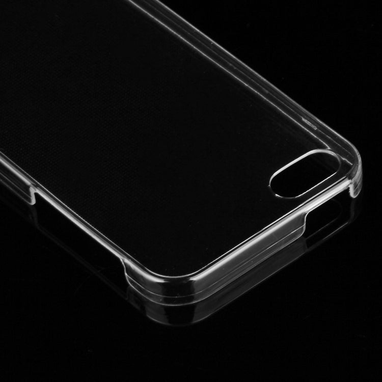 For iPhone 5 & 5s & SE 0.75mm Double-sided Ultra-thin Transparent TPU Protective Case(Transparent)