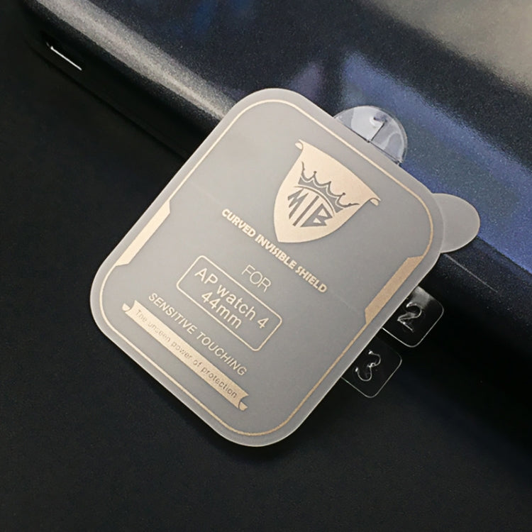 25 PCS MIETUBL 44mm Ultra-thin Curved Edge HD Screen Protector TPU Film for Apple iWatch 4