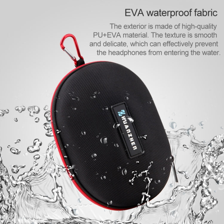 Portable EVA Waterproof Shockproof Multi-function Storage Bag for Beats Studio 2.0 / Sony  and Other Folding Headphones, Size: 200 x 160 x 80mm