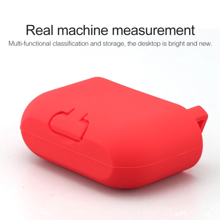 For Sony WF-1000XM3 Anti-lost Liquid Silicone Bluetooth Earphone Protective Case with Dust Plug