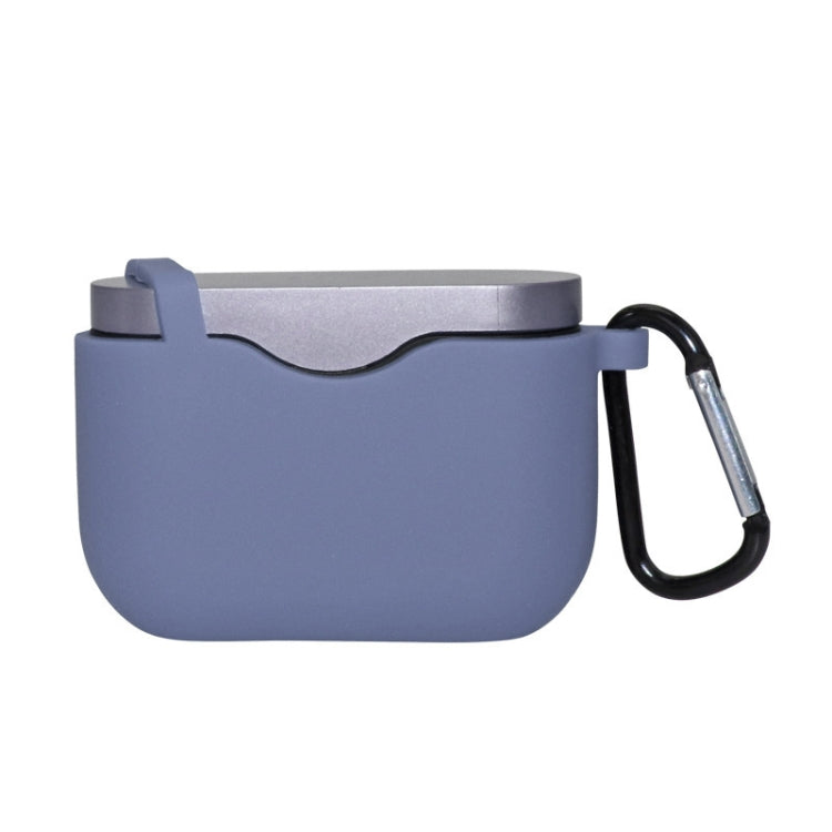 For Sony WF-1000XM3 Anti-lost Liquid Silicone Bluetooth Earphone Protective Case with Dust Plug