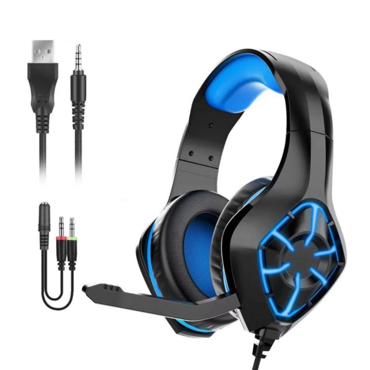 GS-1000 E-sports Gaming PC Computer Wired Headset with Microphone