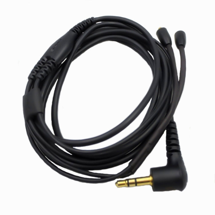 ZS0105 Headphone Audio Cable for Shure SE535 (Black)