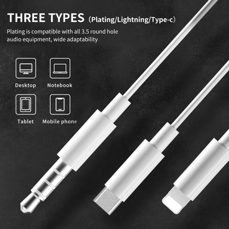 KIVEE KV-MT32 Type-C / USB-C Interface Stereo In-ear Wired Earphone