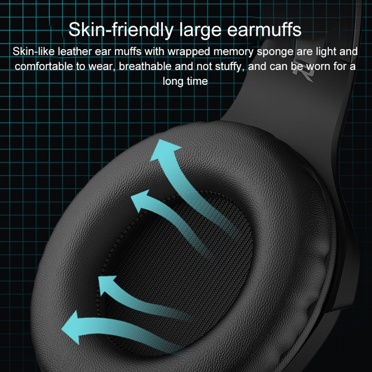 Langsdom HCG07A USB 7.1 Channel Interface Wired Gaming Headset (Black)