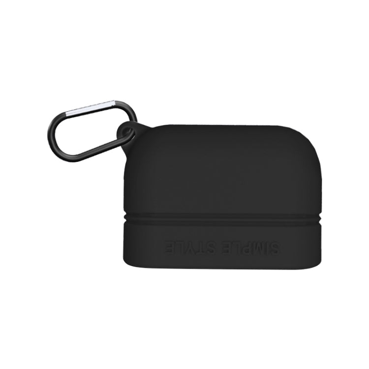 For Sony WF-1000XM3 Bluetooth Earphone Protective Case Shockproof Silicone Storage Box(Black)