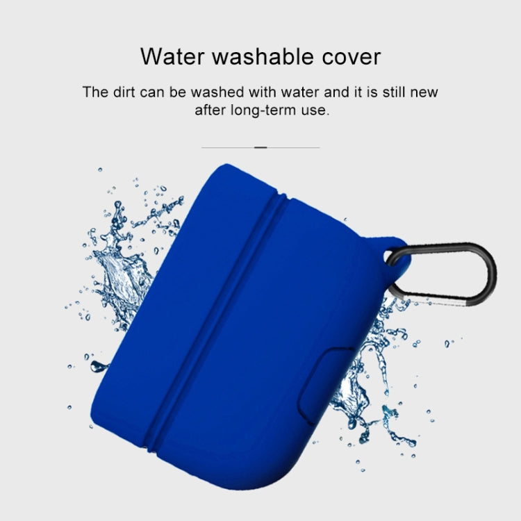 For Sony WF-1000XM3 Bluetooth Earphone Protective Case Shockproof Silicone Storage Box(Black)