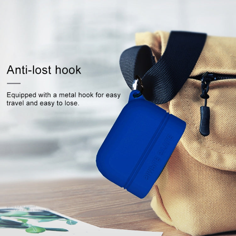 For Sony WF-1000XM3 Bluetooth Earphone Protective Case Shockproof Silicone Storage Box(Black)