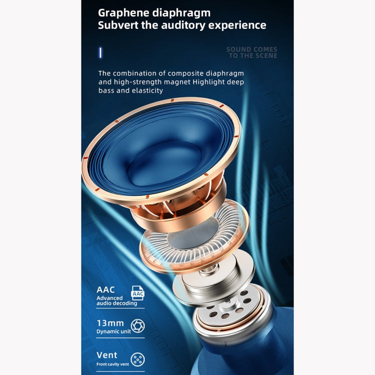 ME-100 TWS Business Rotating Universal True Stereo 5.0 Version Hanging Ear In-Ear Bluetooth Headset