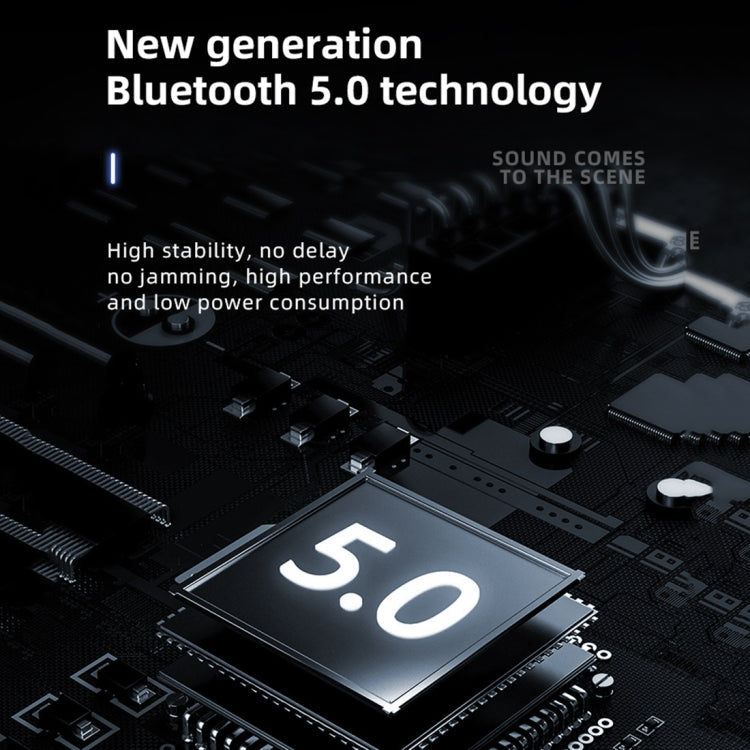 ME-100 TWS Business Rotating Universal True Stereo 5.0 Version Hanging Ear In-Ear Bluetooth Headset