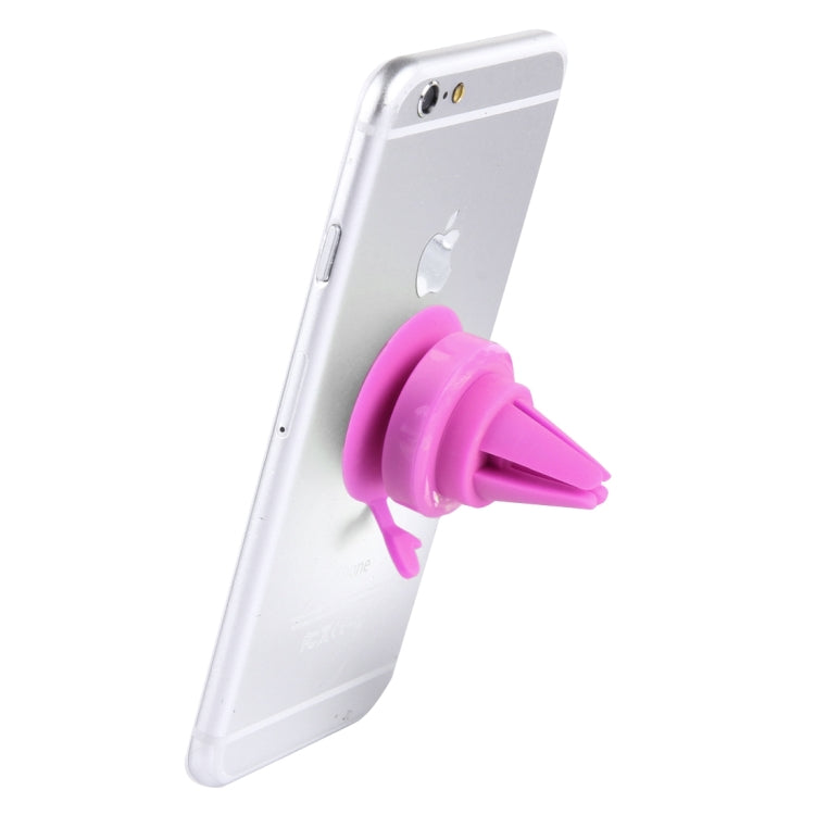 Universal 360 Degrees Rotation Car Air Vent Mount Sucker Holder Stand, Sucker Diameter: 3.5 cm, Holder Height: 4.5cm, For Tablets, iPhone, Samsung, Huawei, Xiaomi, HTC and Other Smart Phones