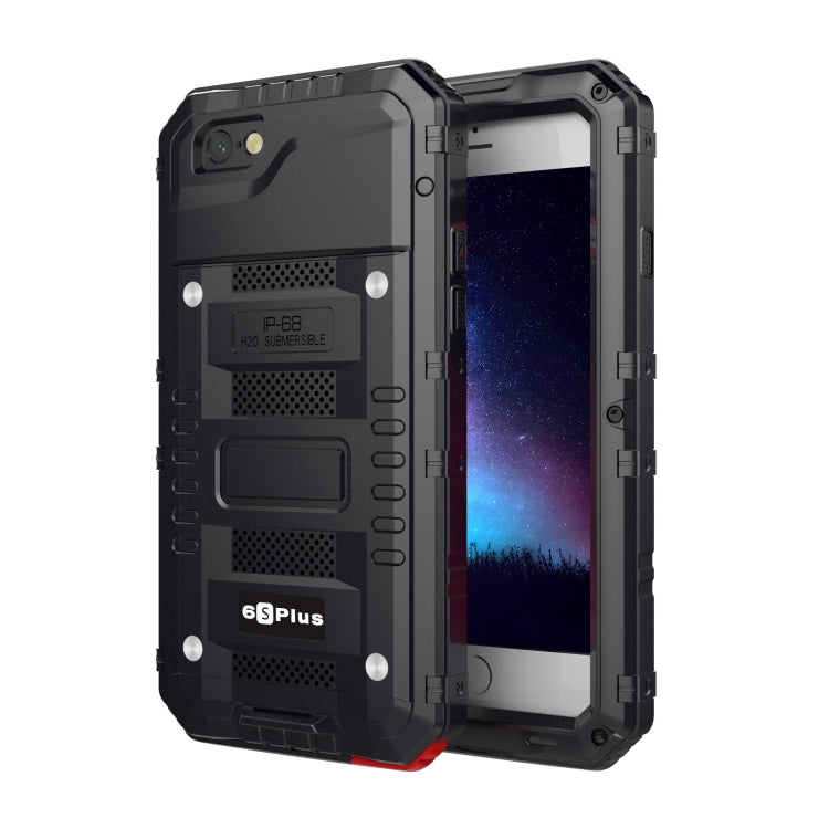 Waterproof Dustproof Shockproof Zinc Alloy + Silicone Case for iPhone 6 Plus & 6s Plus