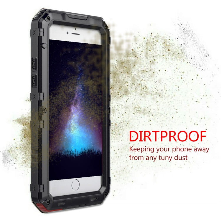 Waterproof Dustproof Shockproof Zinc Alloy + Silicone Case for iPhone 6 Plus & 6s Plus