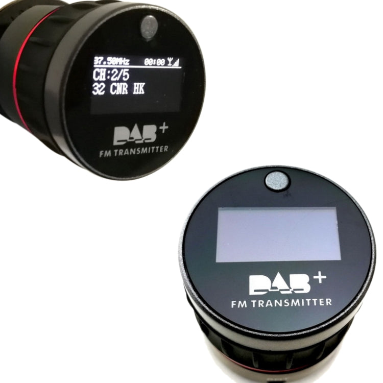 Car DAB + (Digital Audio Broadcasting) Tuner FM Transmitter Adapter Radio Receiver