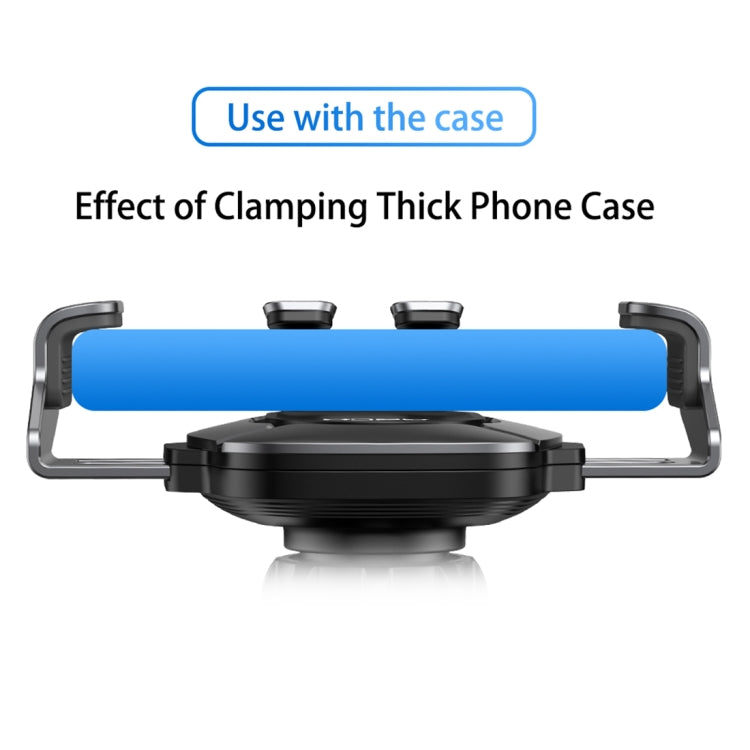 ROCK Car Gravity Air Outlet Mobile Phone Holder Bracket Pro, Business Edition (Black)