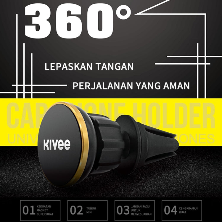 KIVEE KV-UC02 Universal Car Mobile Phone Holder Bracket (Black)