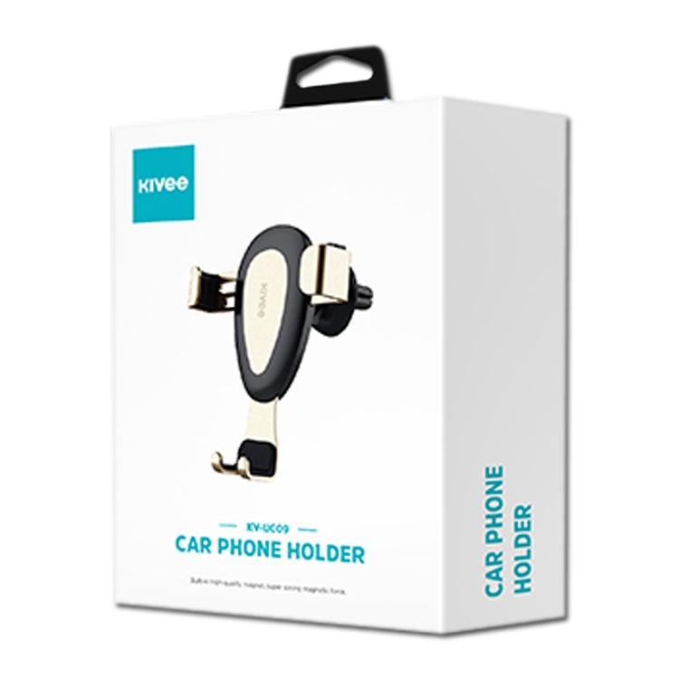 KIVEE KV-UC09 Universal Car Metal Gravity Mobile Phone Holder Bracket