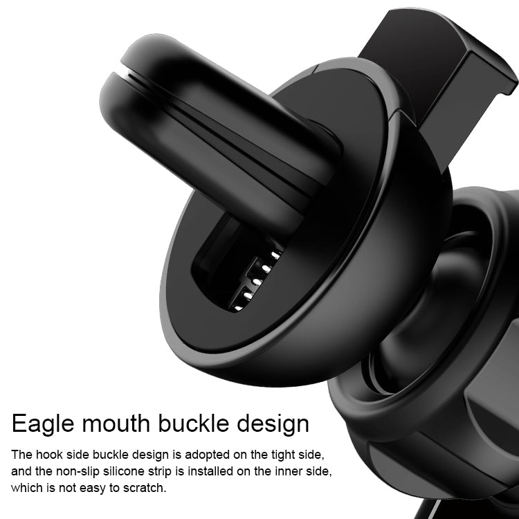 KIVEE KV-UC09 Universal Car Metal Gravity Mobile Phone Holder Bracket